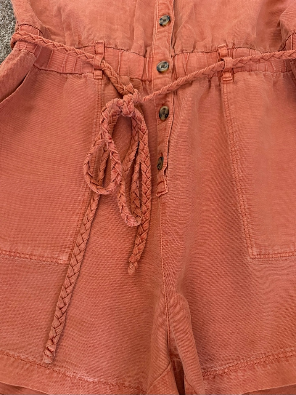 Nicole Miller Pumpkin Spice Romper - Picture 5 of 10